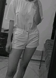 White Shorts