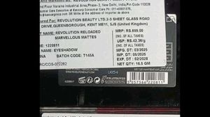 Revolution Reloaded Marvellous Mattes Eyeshadow pa