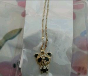 Panda Pendant Necklace