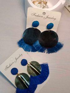 circular disc, stud, and a tasse
