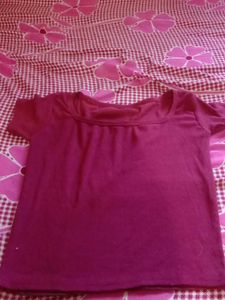 Burgundy Casual Top