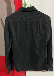 Black Denim Shirt For Women