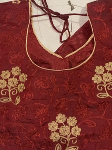 Embroidered Kurta Set with dupatta or pazama