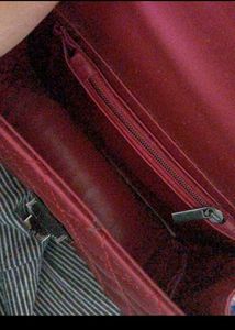 Burgundy Shoulder Bag