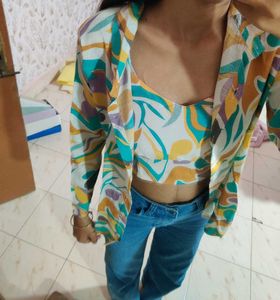 Colorful Print Top