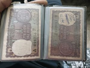 Vintage Indian Currency Collection
