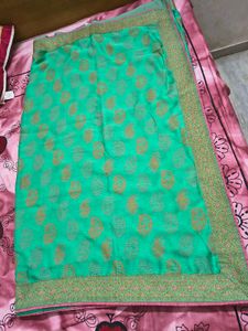 Green Sari