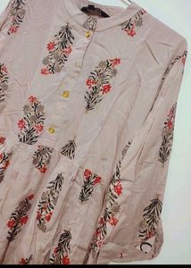 Tan Color Cotton Top For Girl Or Woman 30 Bust