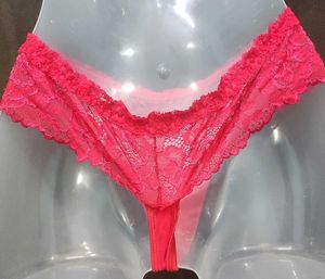 Red Lace Thong 🖤