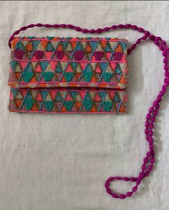 🆕Beaded Triangle Clutch