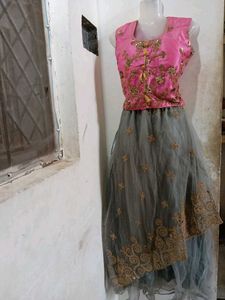 Lehenga Choli And Duptta