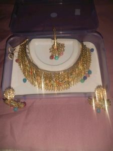 Multicolour Bridal Set