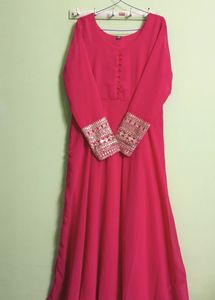 New/Unused Embroiderd Gown With Heavy Dupatta