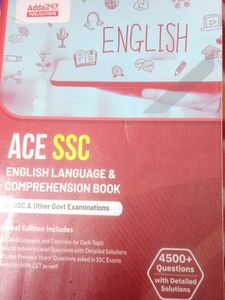 ACE SSC English Language Book