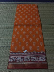 New Chanderi Cotton Saree