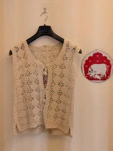 Vintage Crochet Vest