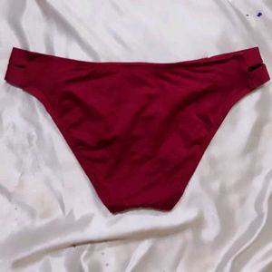 Maroon Bikini Bottom panty