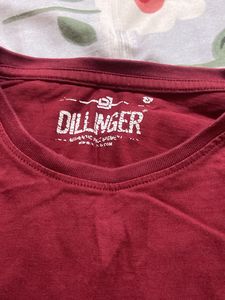 Dillinger Burgundy Long Sleeve Tee