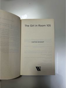 The Girl In Room 105 Novel. Book by Chetan Bhagat