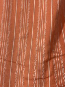 Peach Striped Kurti