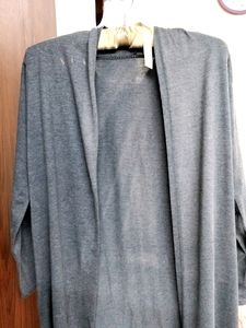 Gray Shrug Long Length