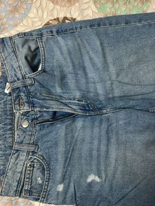 H&amp;M Ultra High Waist Wide Leg Jeans