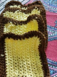 Crochet Coaster Set Of 4