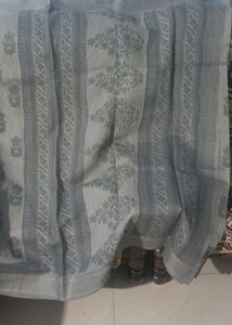 Pure Cotton Saree With Weaving Border
