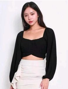 Black Long Sleeve Blouse