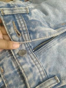 Light Blue Wide Leg Jeans