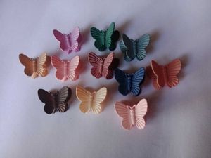 Butterfly Hair Clips Set Of 4