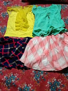 Comboo Skirt With Top