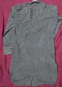 Vintage Black Kids Shirt Kurta