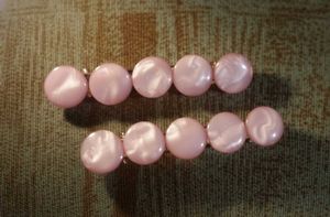Pink Pearl Hair Clips (Set of 2) 🩷