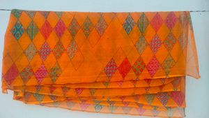 Orange Saree
