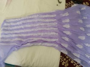 56 kali chikankari anarkali