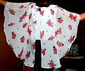 WOW 🌹 Rose fluffy Top (Double Layer)🌹🧺🌹🧺🌹🧺