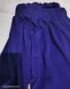 Blue Harem Pants and Dupatta