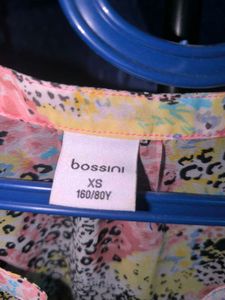 Sheer Floral Print Blouse
