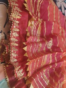 Lehnga Style Skirt With Gota Patti Detailing