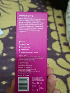 Foxtale Niacinamide Serum