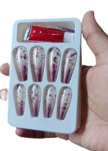 artificial nail with Glu