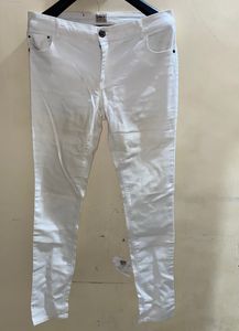 Only Brand Men White Jeans