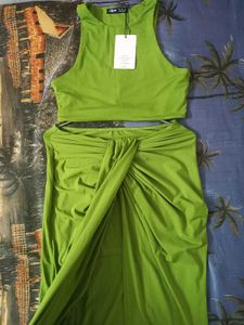 Shein Light Green Two-Piece Set