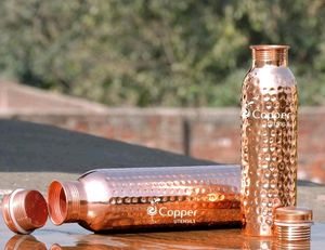 Pure Copper Water Bottle ♥️