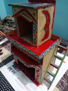 Wooden  Gharounda   Very Beautiful   Like  New