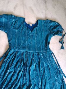 Teal Blue Dress
