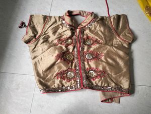 Bridal Haldi Outfit Crop Top With Ghagara