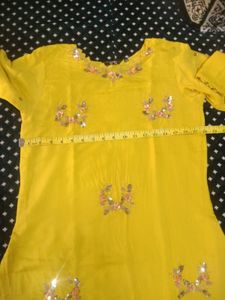 Yellow Kurta.