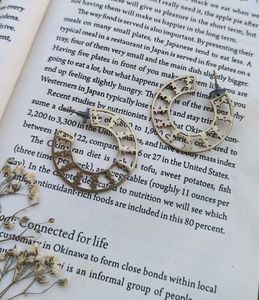 Golden Starry Hoop Earrings